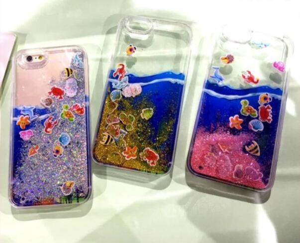  Quicksand phone case for iphone5 6 6s