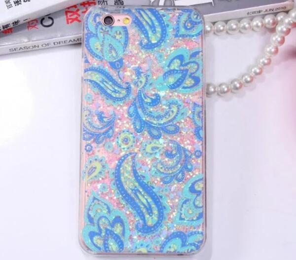  telefono per iphone5 caso Star Dinamico Liquido Glitter Sabbia sabbie Mobili 6 6s