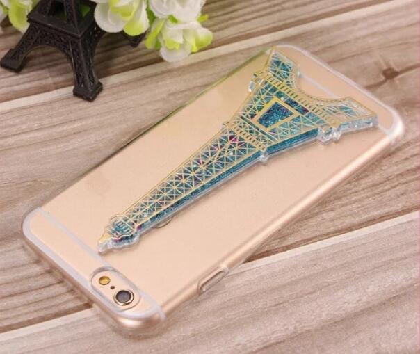 Liquid glittering quicksand case back cover for iphone6s/6plus