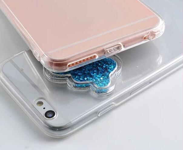 Transparent Lovely Blue Smile Clouds PC Case