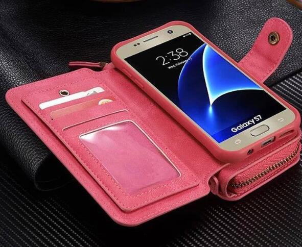 Handy Tasche Case Für Samsung Galaxy S7