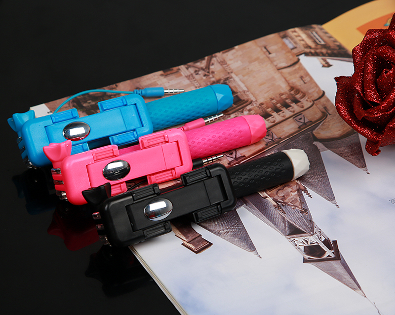 mini 3s selfie stick with selfie flash light 