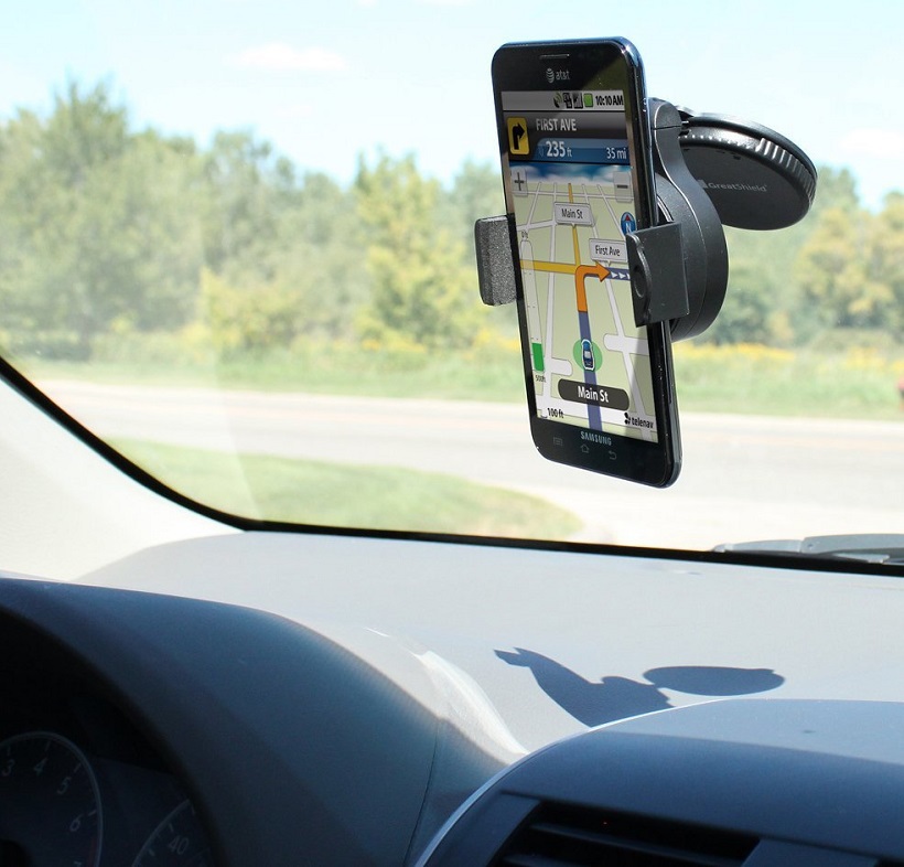 Rozšířit telefonní držák do auta mini čelní sklo