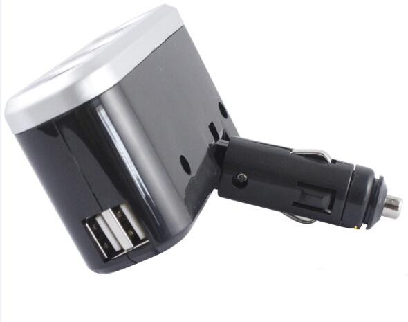 Autonabíječka Cigaretový Zapalovač USB Plug Zásuvky Splitter