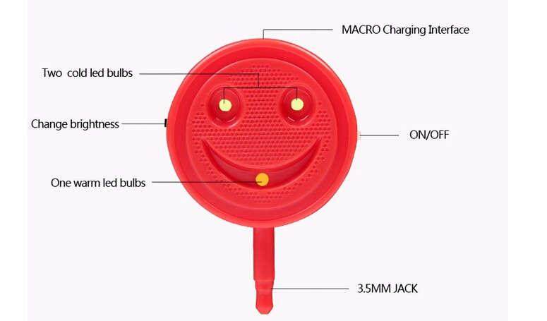 mobile phone flashing led light and enhancing flash
