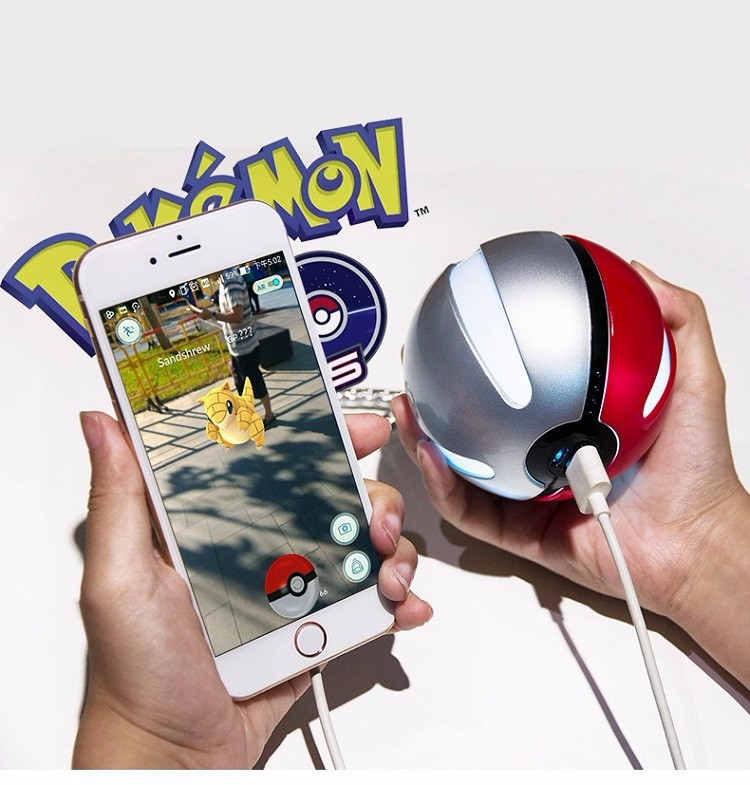  10000mah pokeball قدرت بانک 