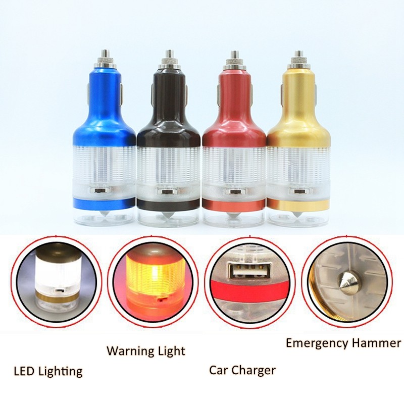Starting Car Charger With Warning Light