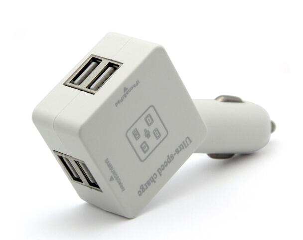 4 usb-telefon kfz-ladegerät