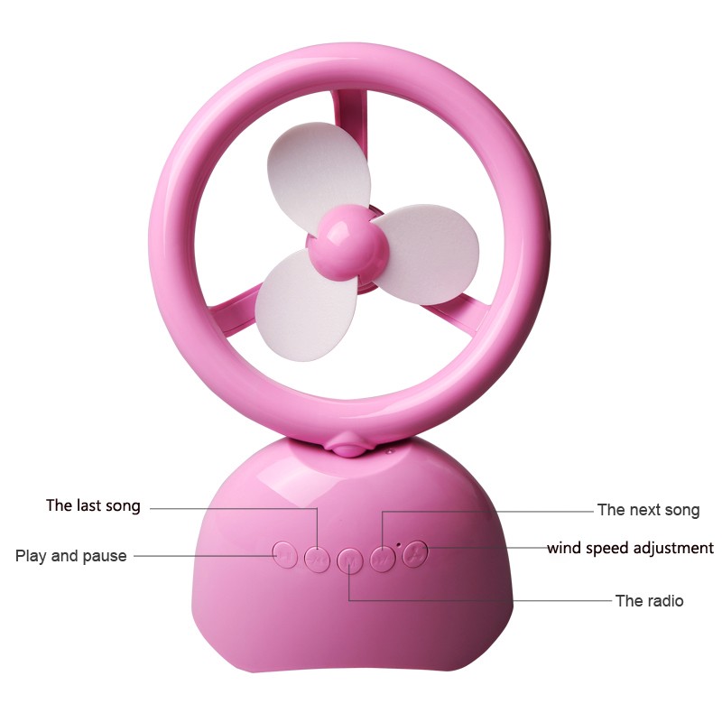 usb bluetooh speaker fan