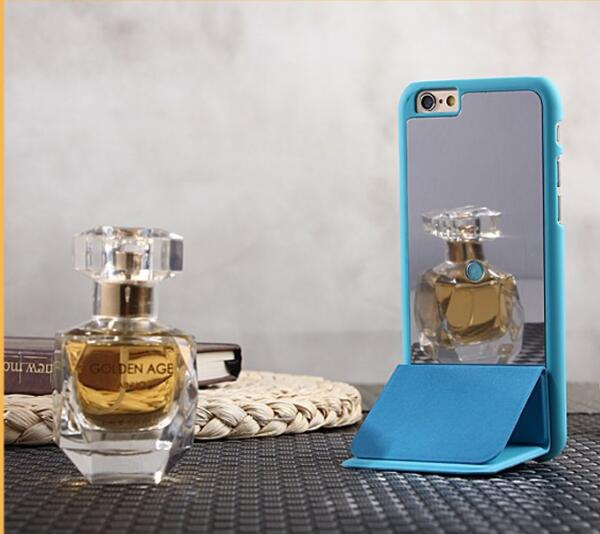 phone case with cosmetic mirror