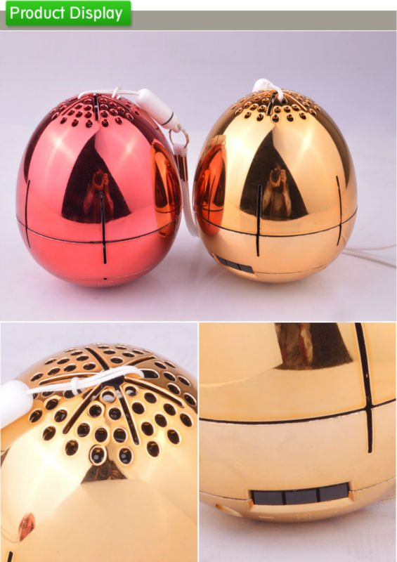 Chirstmas sfera bluetooth speaker