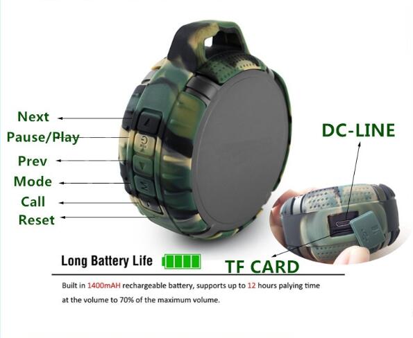 outdoor sport bluetooth reproduktor
