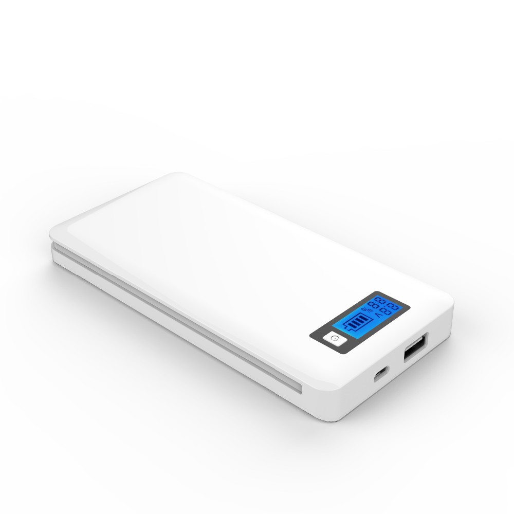  10000mAh 2USB banco de la energía LED 