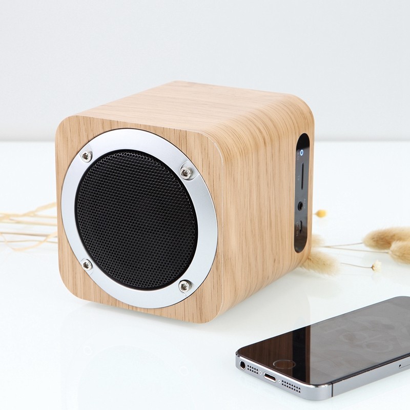 wooden speaker