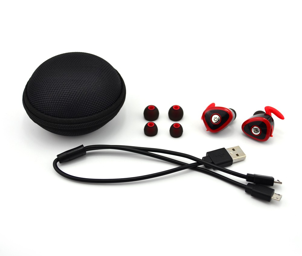 Ture wireless headset bluetooth headphones