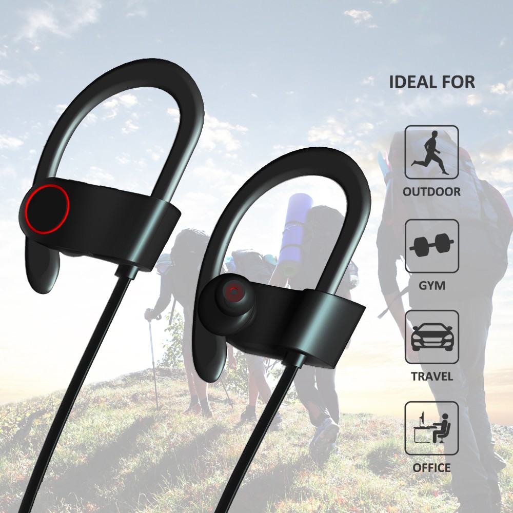 Wireless sports bluetooth earphone