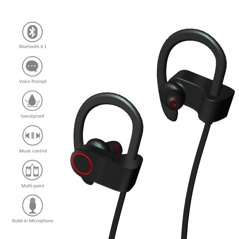 Wireless sports bluetooth earphone