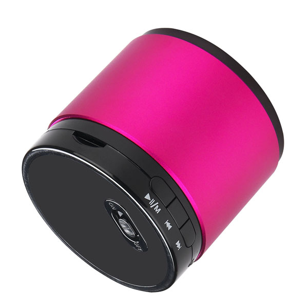 TF card aluminiu aliaj bluetooth speaker