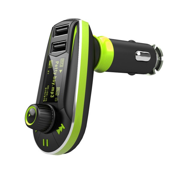 Dual USB bluetooth car Charger