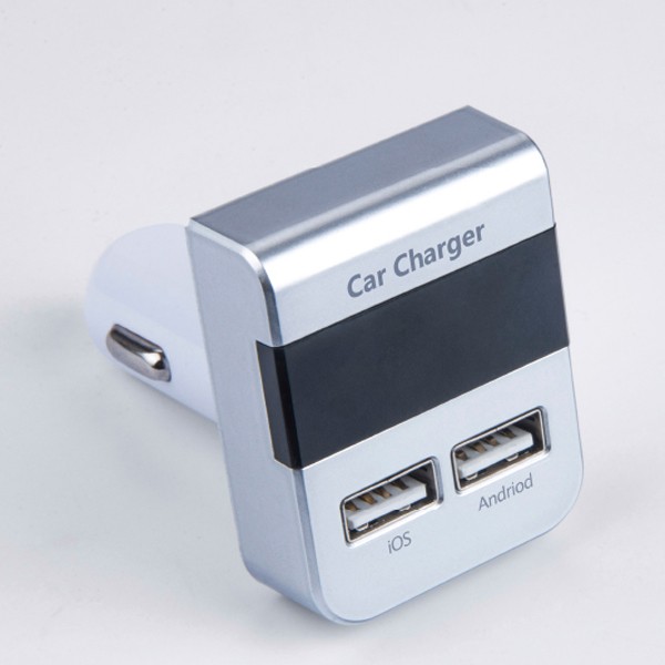 5V 3.1A Dual USB charger baterai mobil 