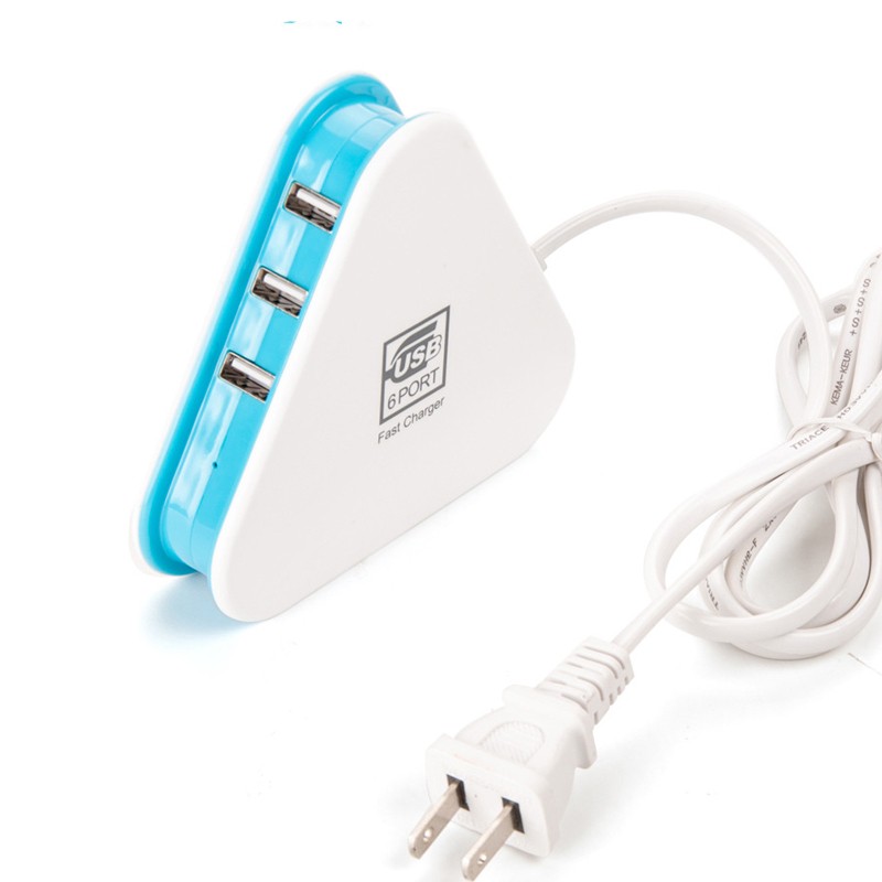 5v 6A 6 USB mobile phone portable charger
