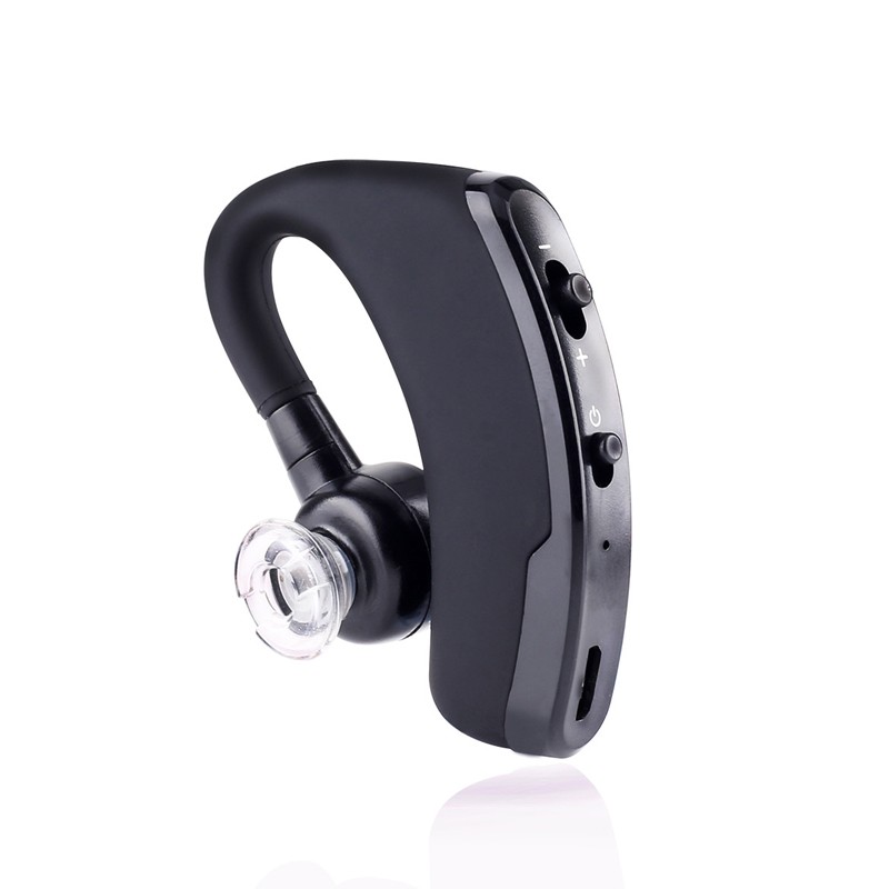 mini earhook bluetooth headset with voice control