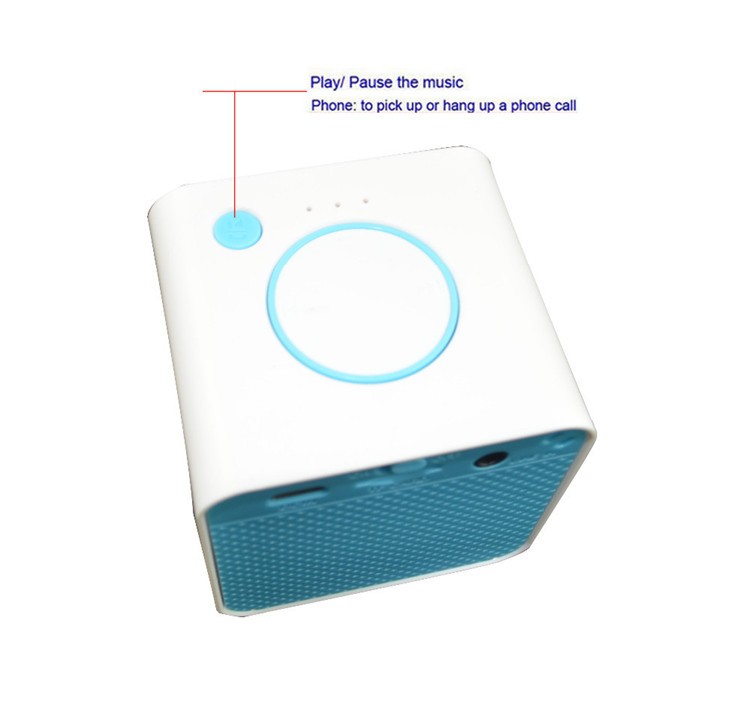 Kleine Quadrate Bluetooth Speaker