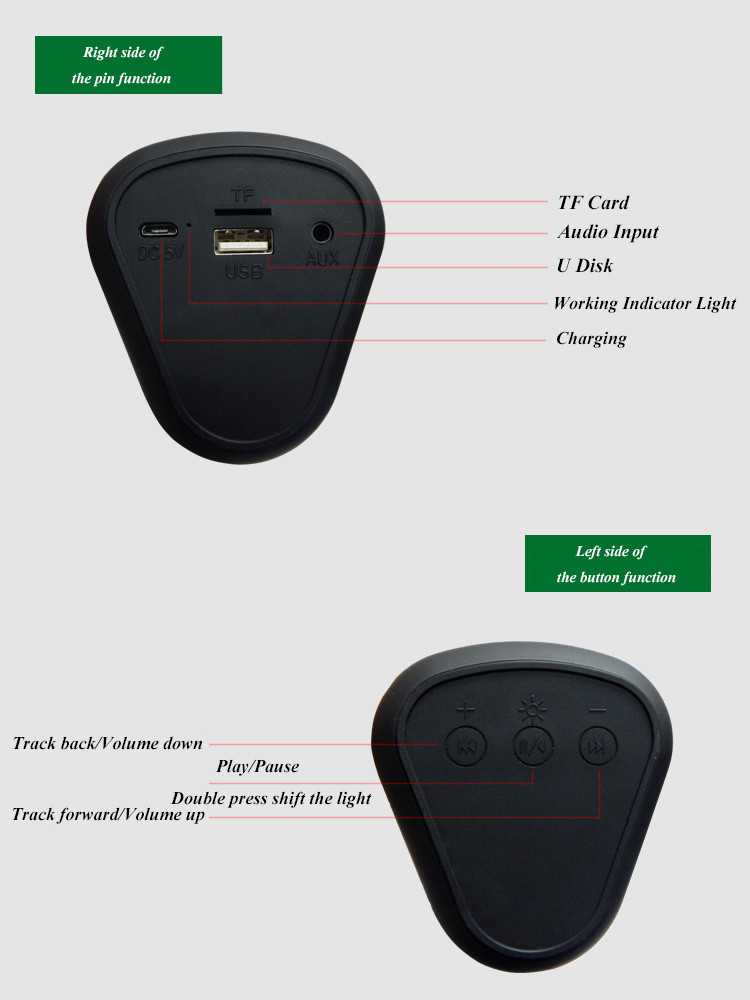 Esterna Bluetooth Altoparlanti Con FM Radio