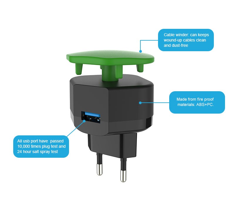 Single USB Travel Charger