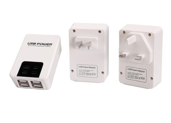 viajes adaptador de corriente usb