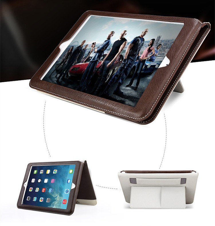  Case de Couro PU Para iPad