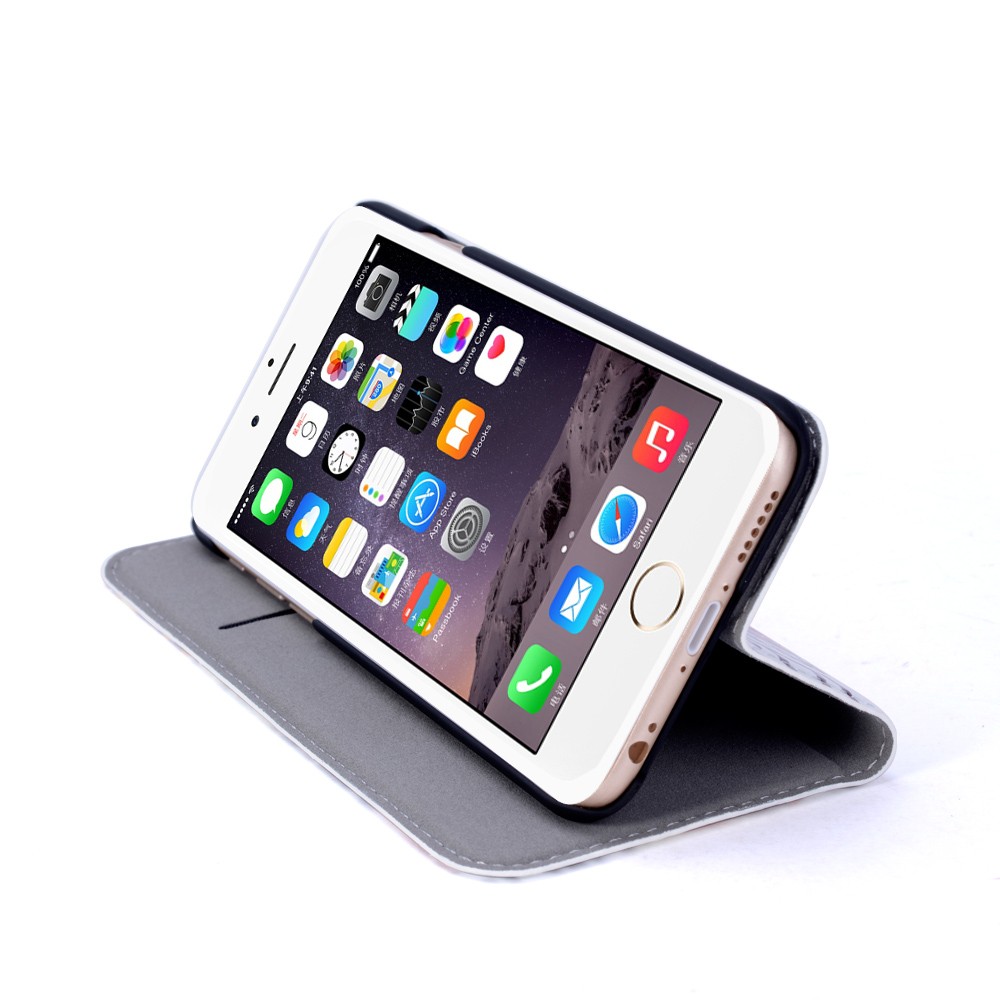  PU leather case lapisan telepon untuk iphone 6