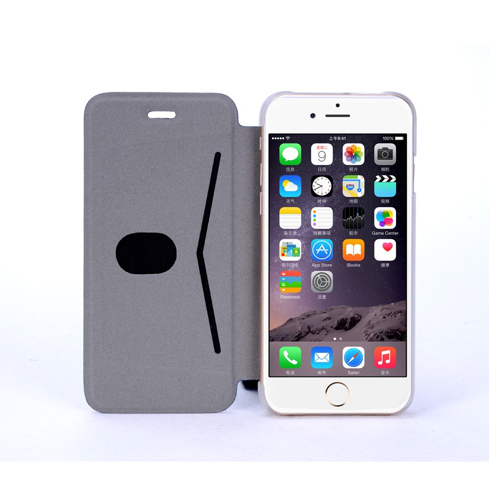 de cuero de la caja del teléfono para el iphone 6