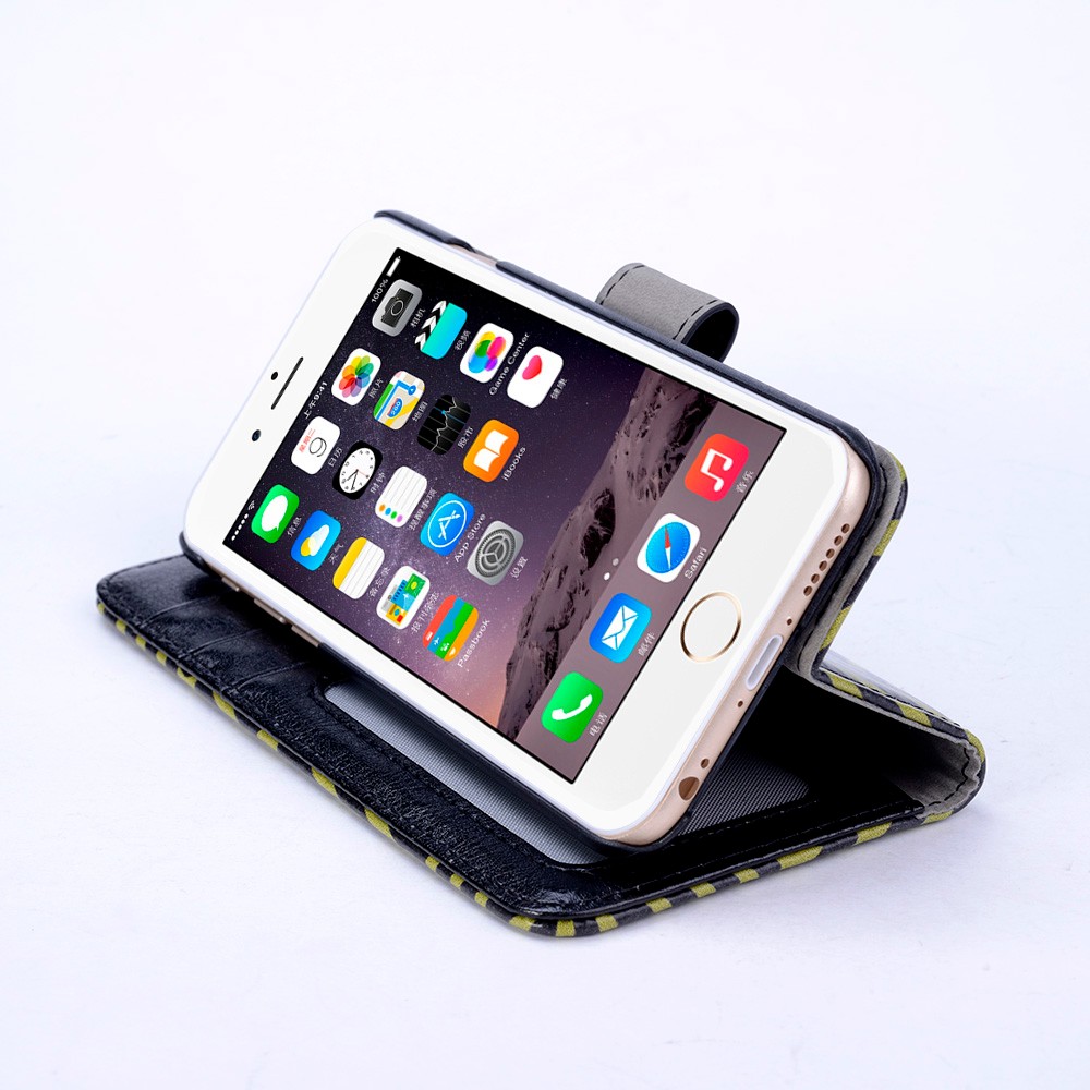  telepon PU leather case untuk iphone 6