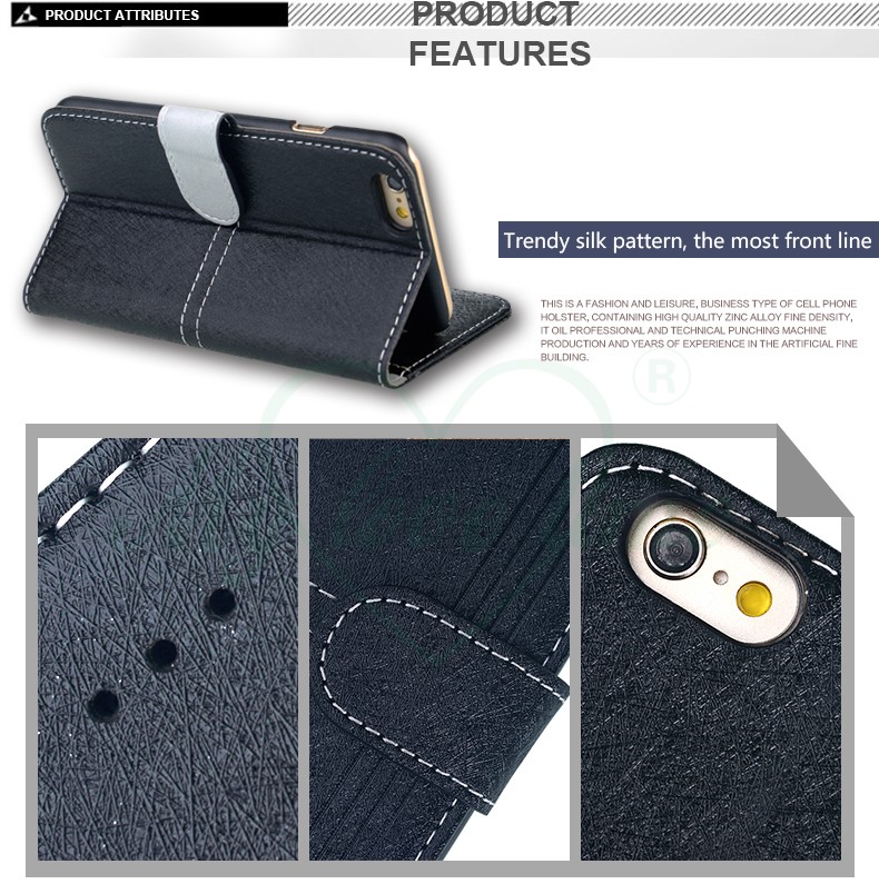 Wallet Case for Iphone6 with Two Card Slots