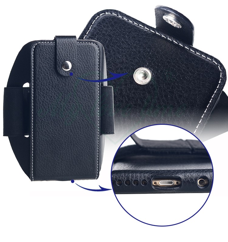  leather mobile phone armband