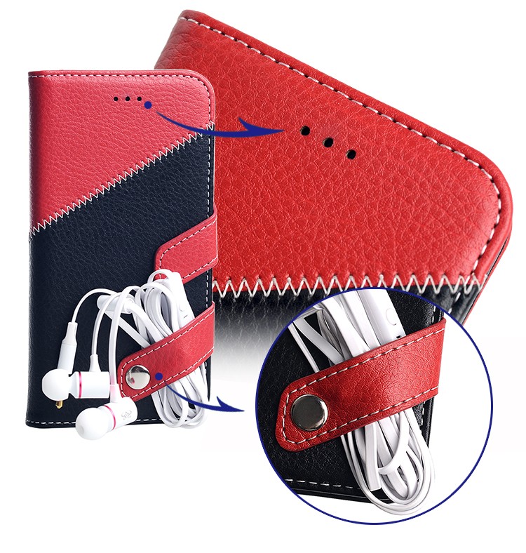  PU Leather Wallet Cards Stand Case Cover for iphone 6