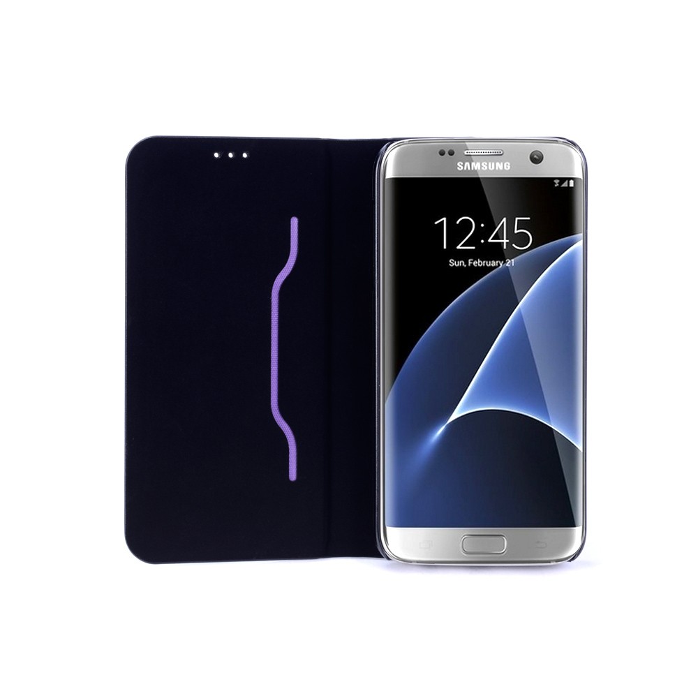 Cool material leather phone case for samsung S7