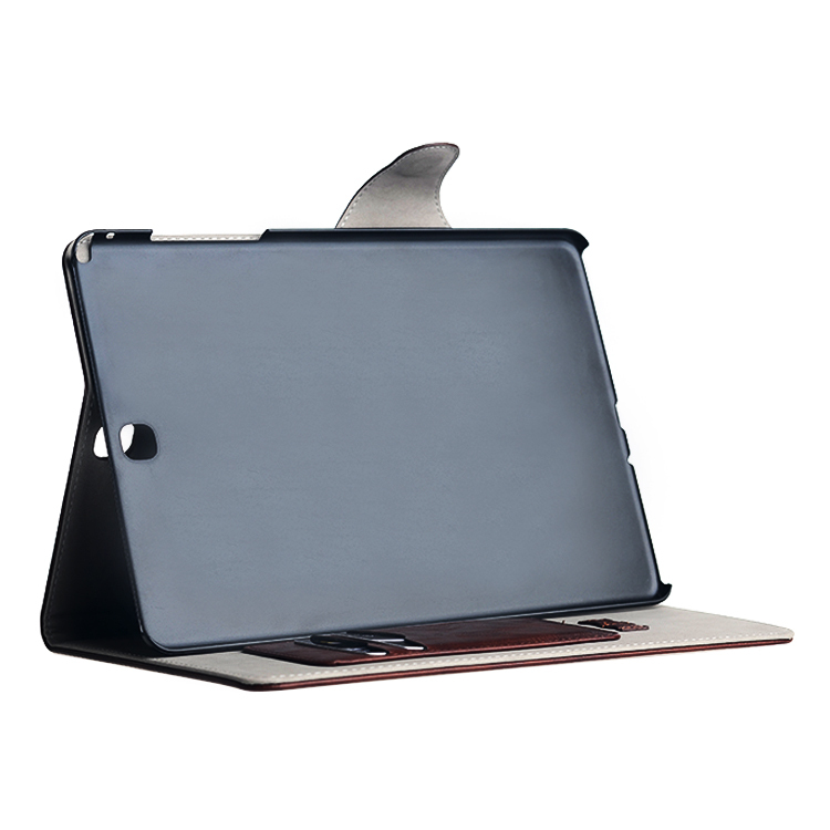 Brown Vintage Flip Case Cover For Samsung Galaxy Tab5