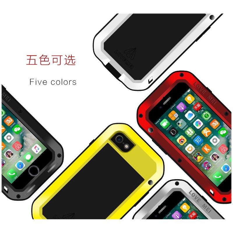 Accesorios móviles de Metal de Aluminio para iPhone7 más