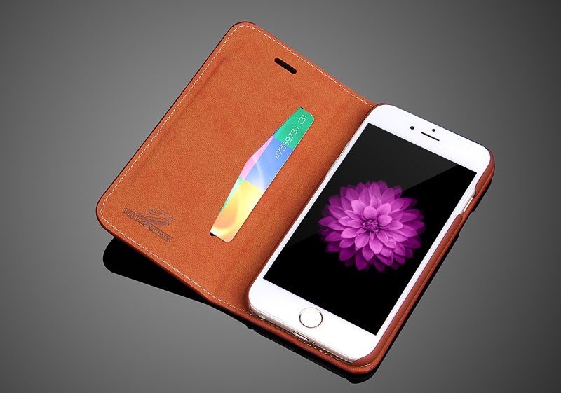 Západ kovboj Měkké Flip Pouzdro Kožené Pouzdro pro iPhone 7