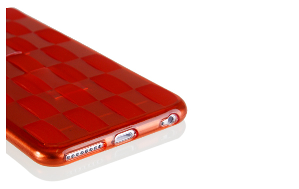 cristal telefone tpu para iphone 6 mais 