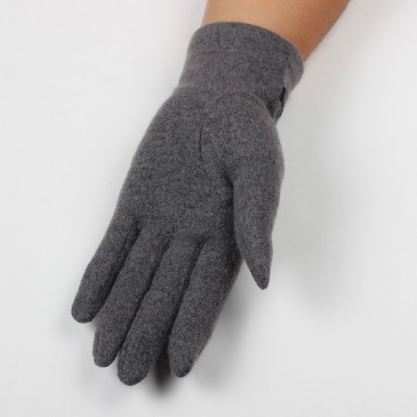 bowknot krátké zimní dámské rukavice