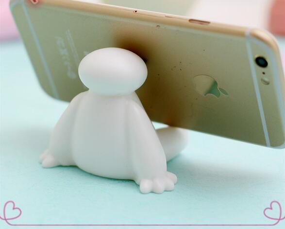 animal shaped silicone mobile phone holder