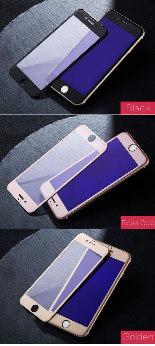 Kohlefaser 3D Full Cover Screen Protector 7 Ausgeglichenes Glas für iPhone 7