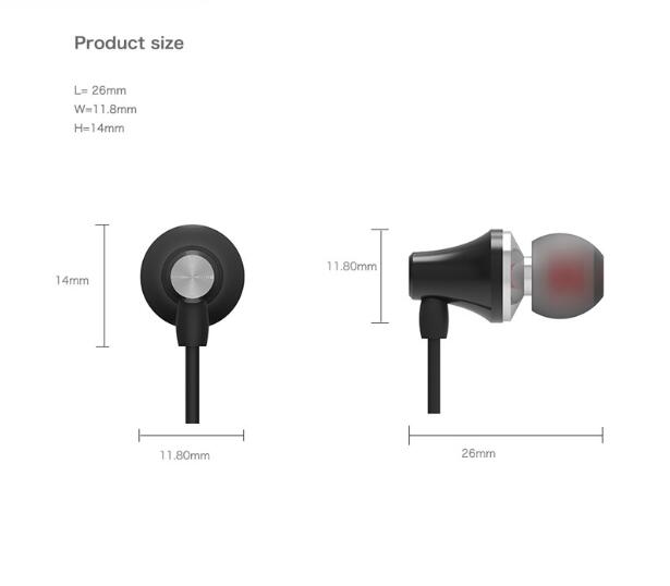  Wired Esporte fone de Ouvido com microfone 
