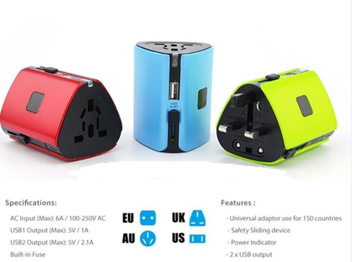 Wall usb charger for travel