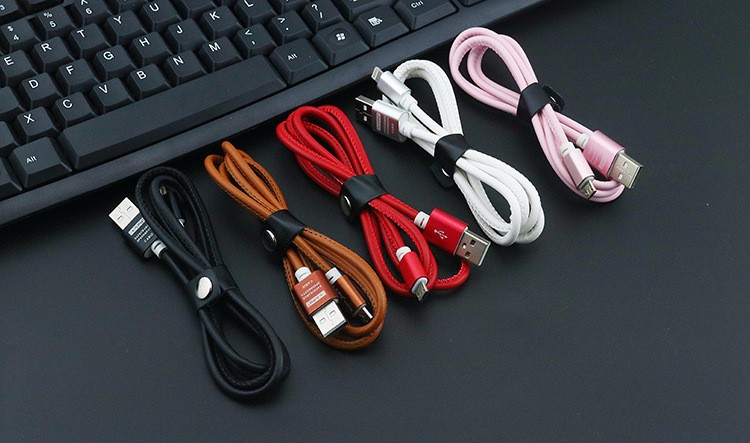 nylon flettet mfi usb opladning kabel til iphone 7