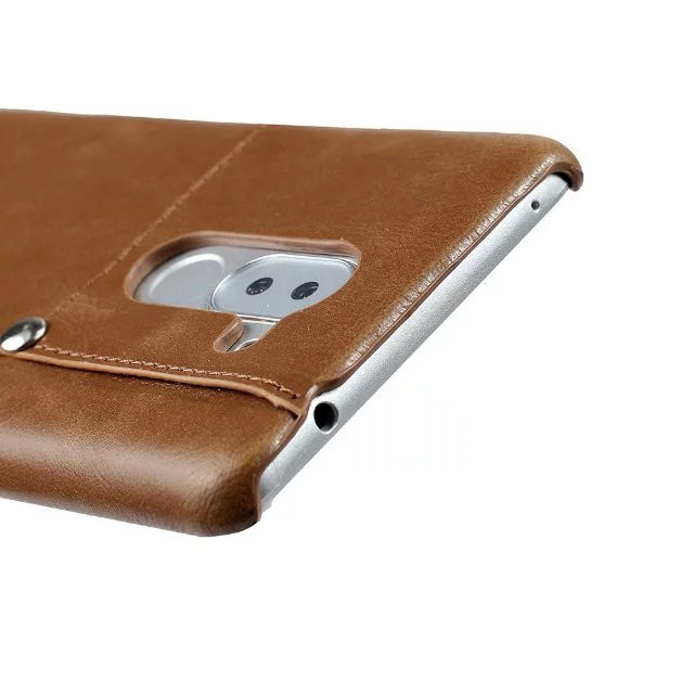 PU in Pelle Pelle Caso Con Card Slot per Huawei