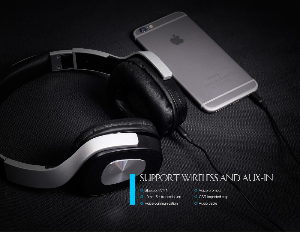 foldable design bluetooth headphones 